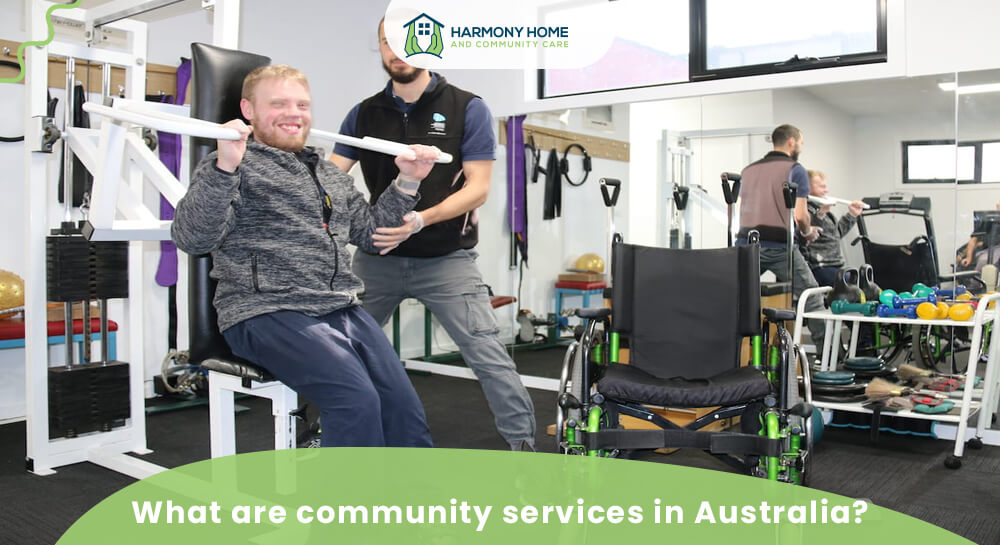 What are community services in Australia? 1 What are community services in Australia