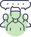 Participation in community and civic activites